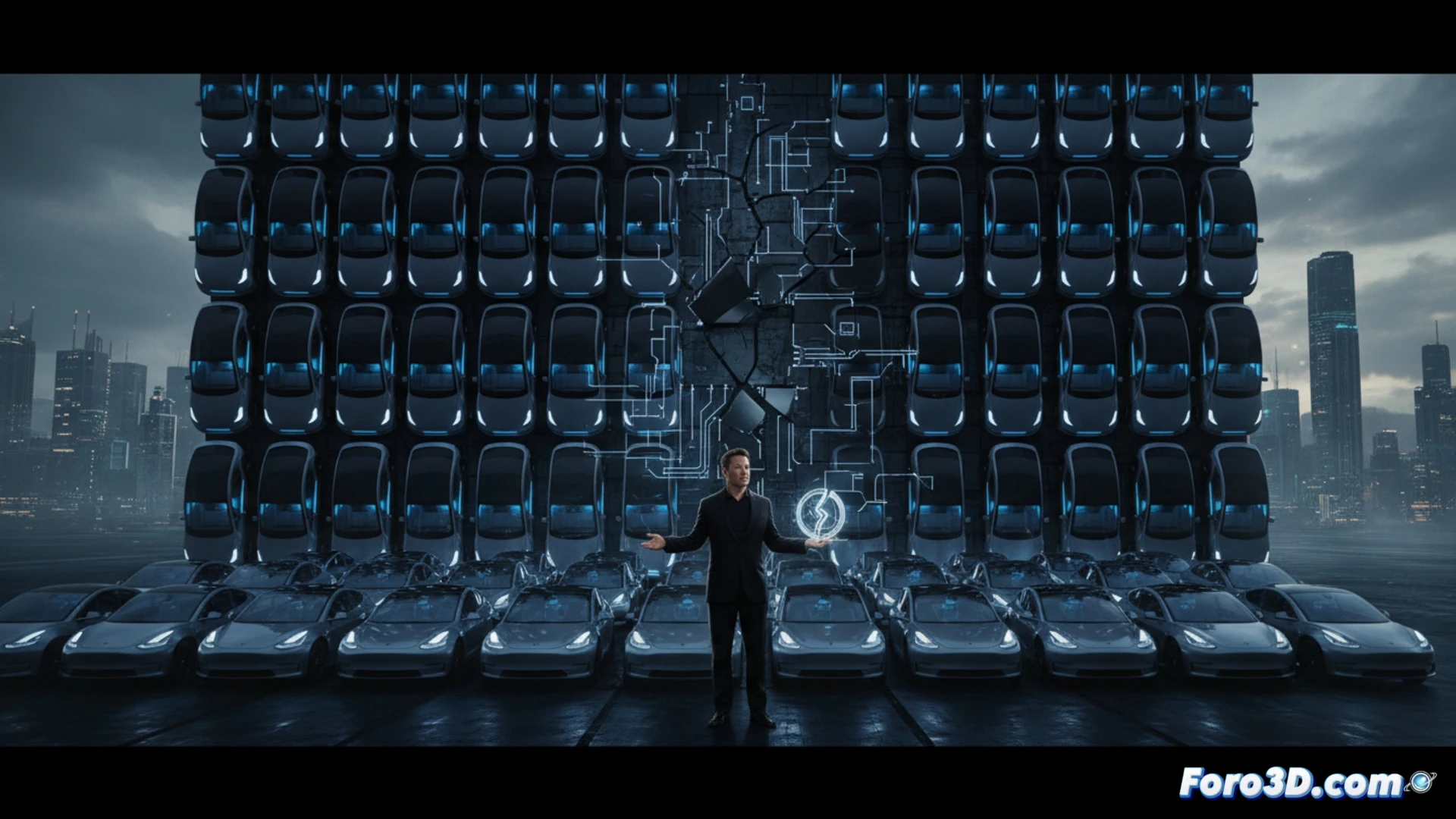 Una imagen que contrasta el Hardware 3 y 4 de Tesla, simbolizando una barrera tecnológica y la frustración de millones de propietarios.