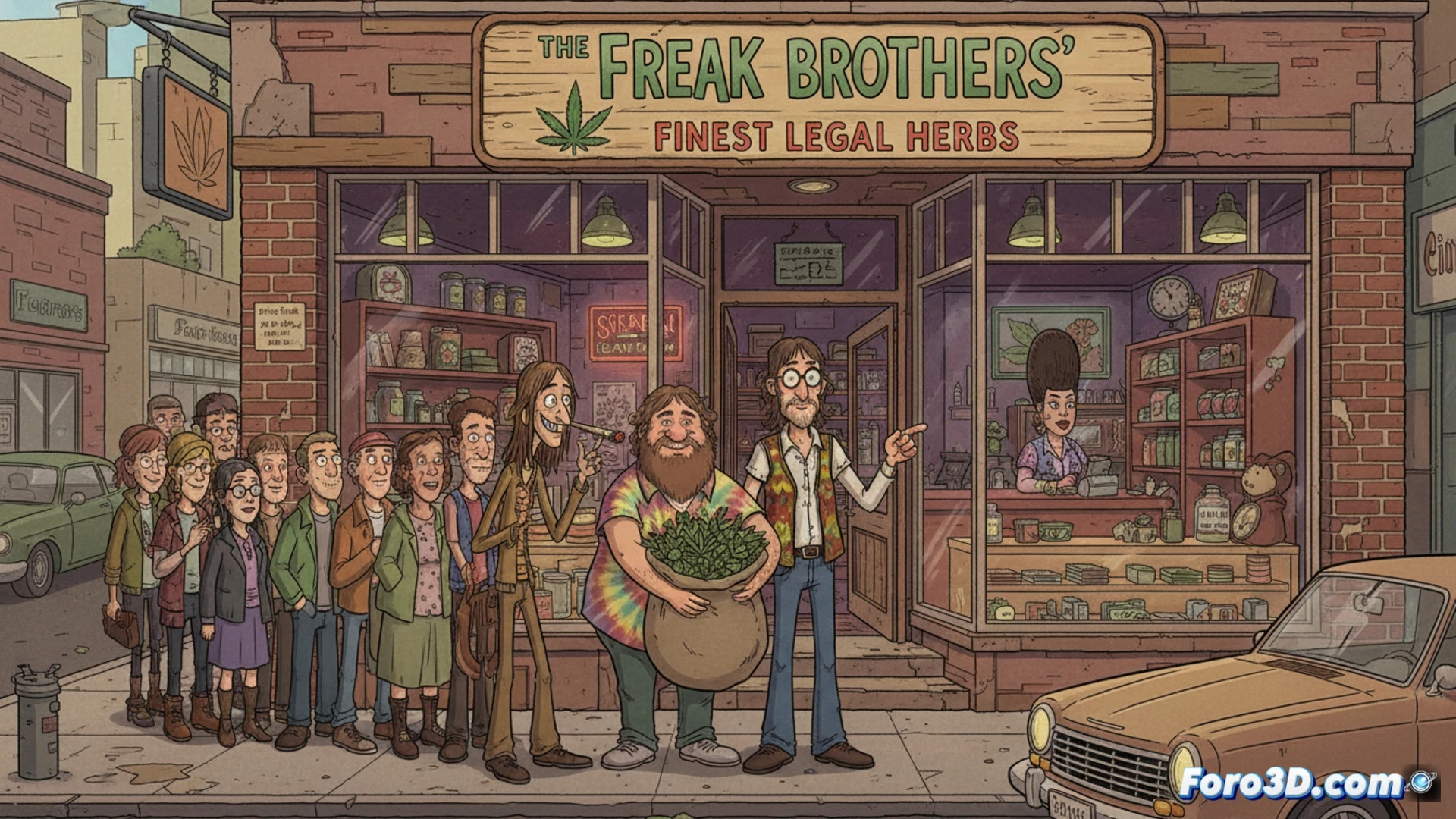 The Freak Brothers regresa con su tercera temporada en Tubi