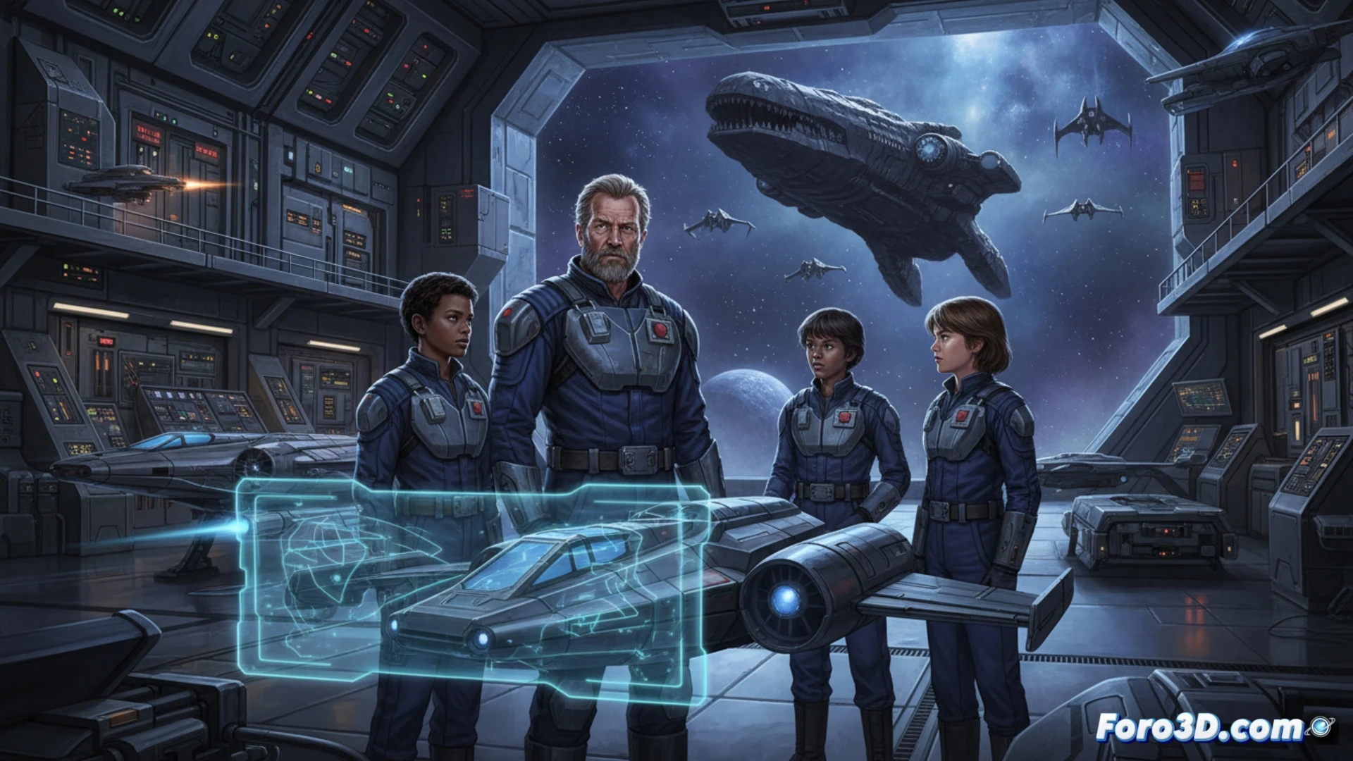 Alex Rogan, ya veterano, entrena nuevos pilotos pero una amenaza lo fuerza a volver a pilotar su Gunstar legendario.