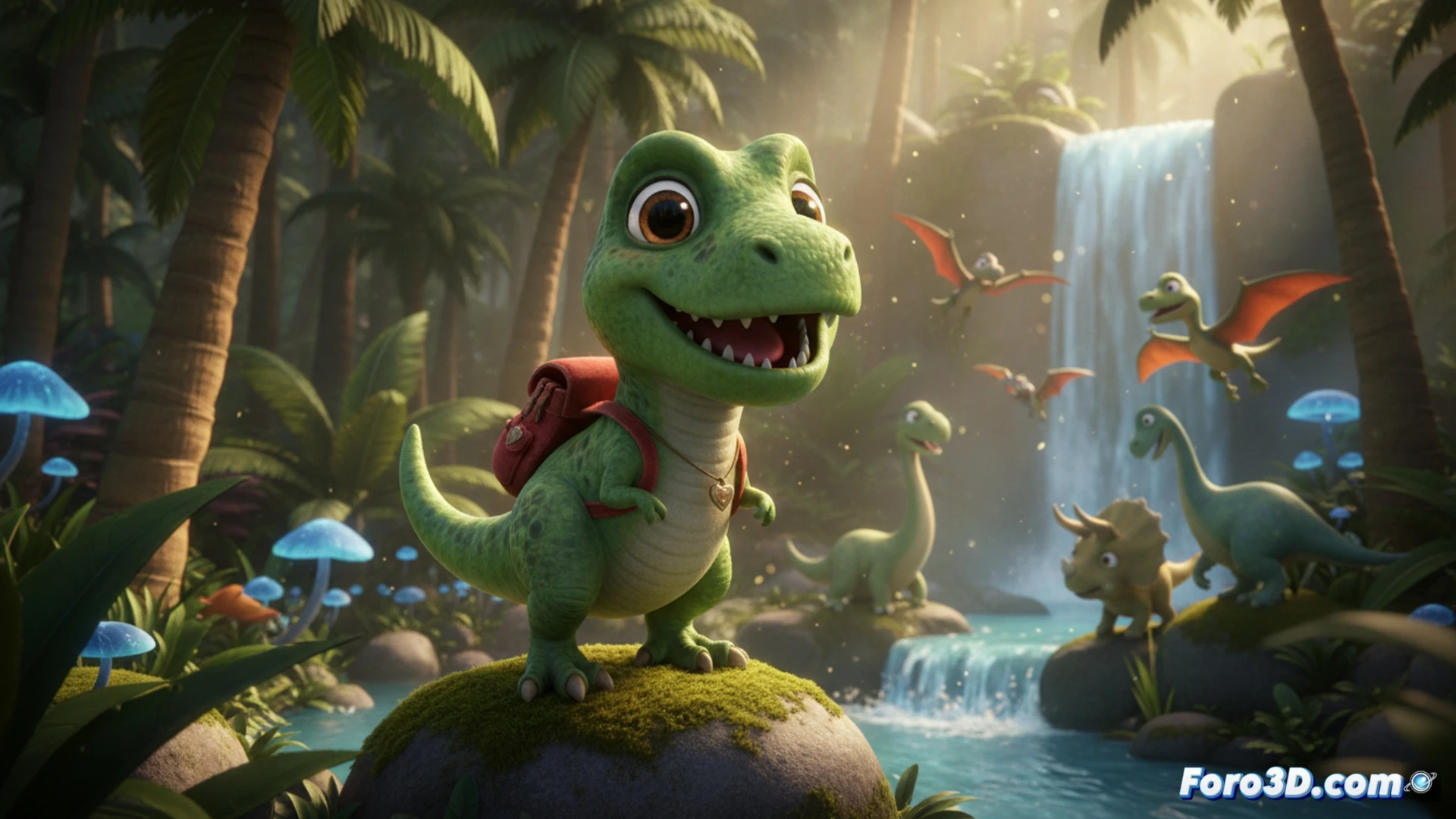 Tiny T. Rex, el pequeño dinosaurio de los libros, cobra vida en una serie animada llena de color. Explora un mundo vibrante donde la amistad y la valentía son clave para superar cada desafío.