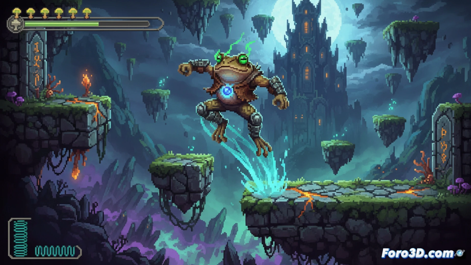 Toads Soul Hopper: análisis de mecánicas de salto en acción 2D