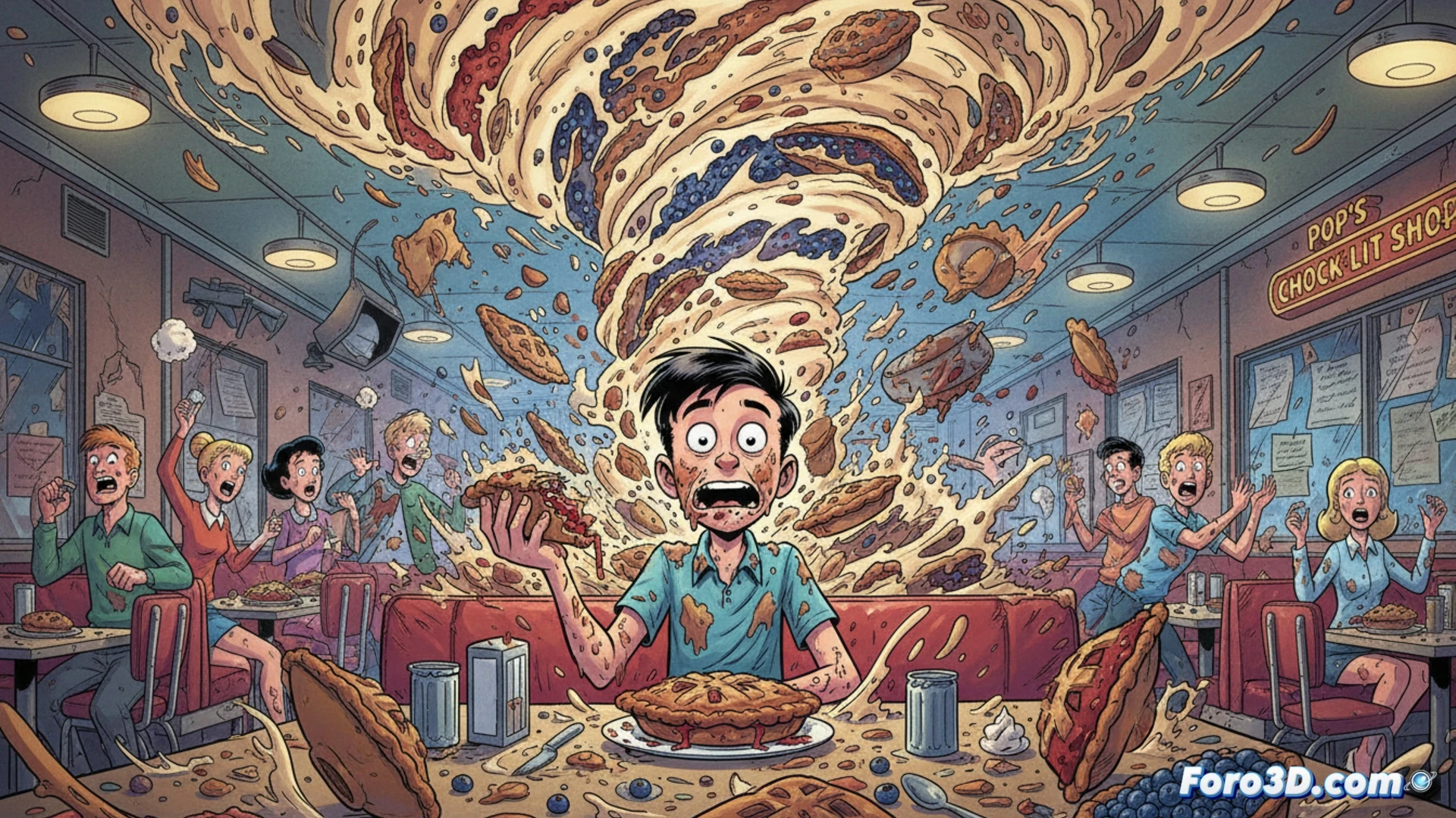 Tom King y Dan Parent regresan a Riverdale con Jughead: Piemageddon