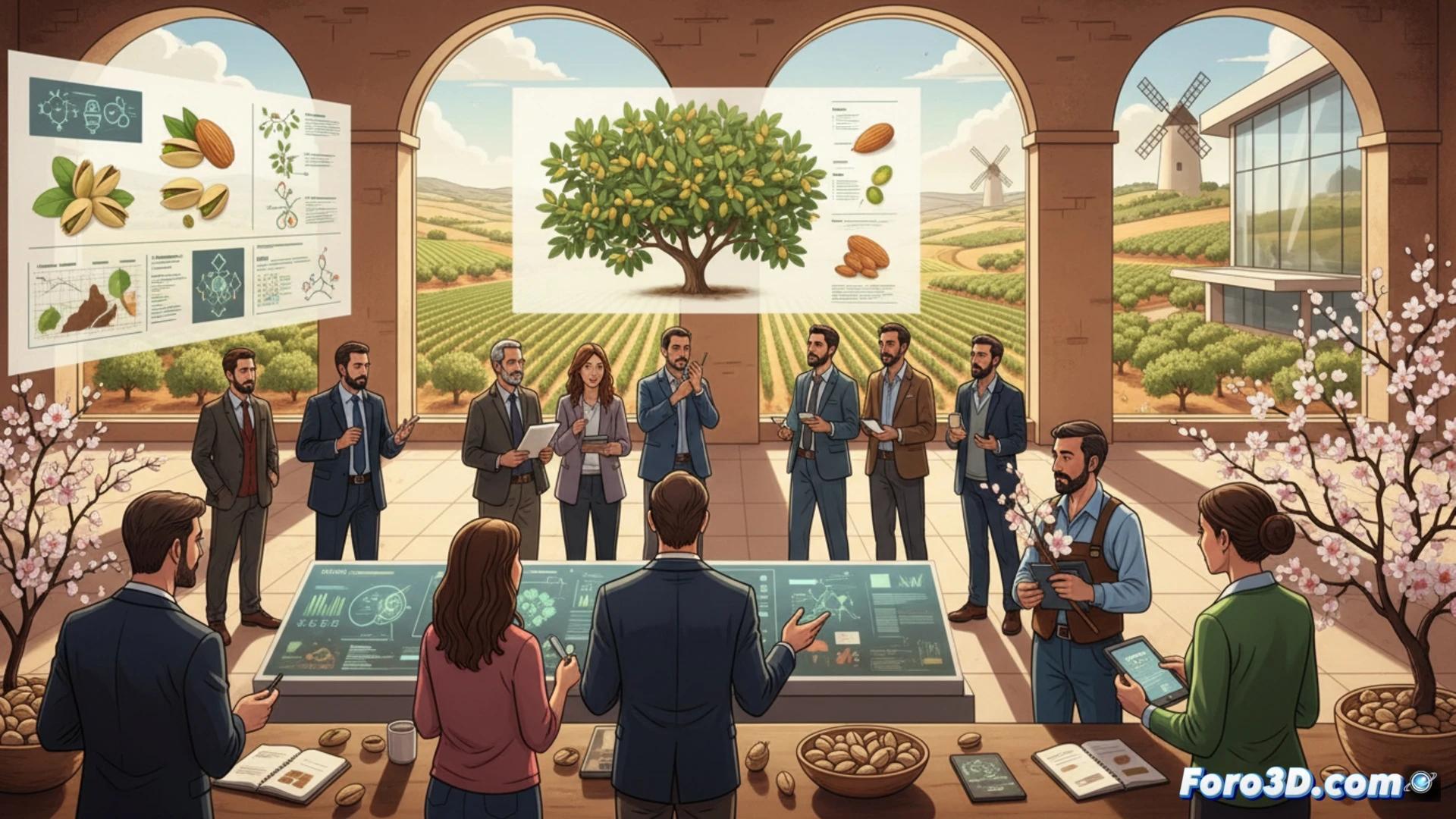 Tomelloso acoge encuentro global pistacho almendro abril innovacion cultivo frutos secos