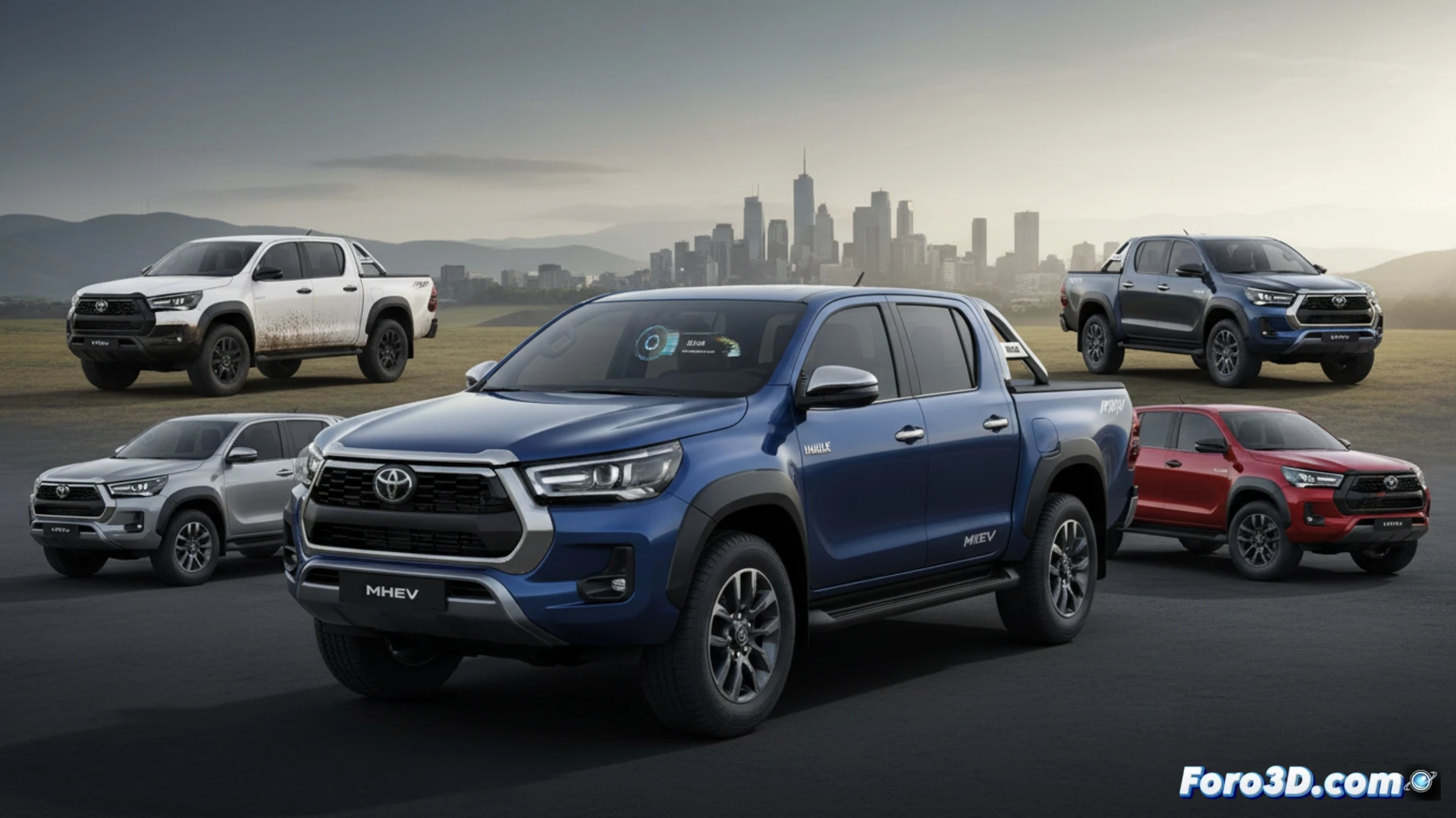 Toyota Hilux novena generación llega a Europa con diésel microhíbrido