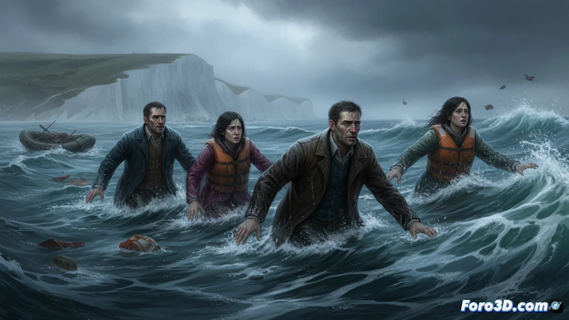 Tragedia en el Canal de la Mancha: cuatro migrantes fallecen al naufragar