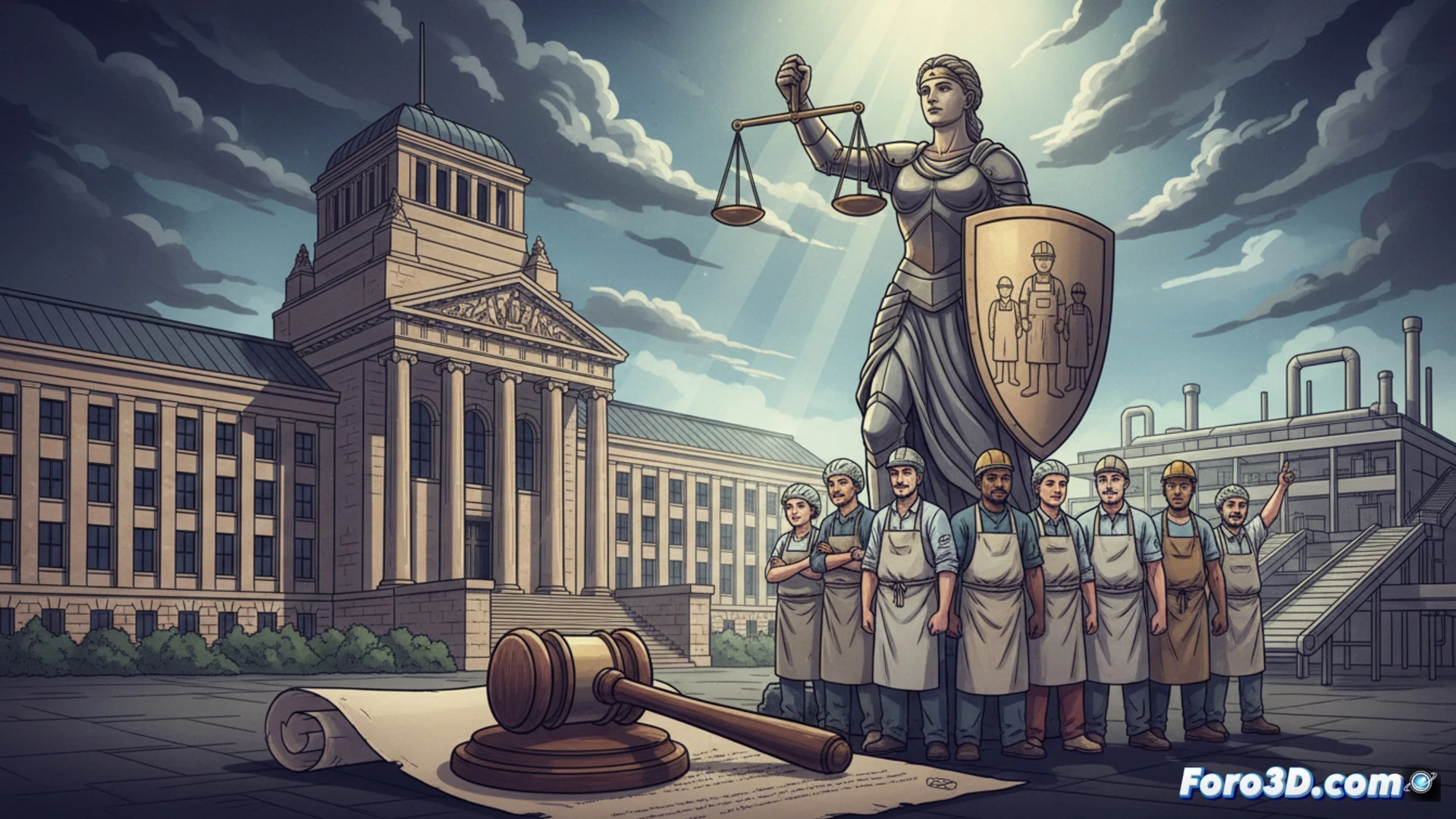 Tribunal Constitucional alemán prohíbe la temporalidad en la industria cárnica.