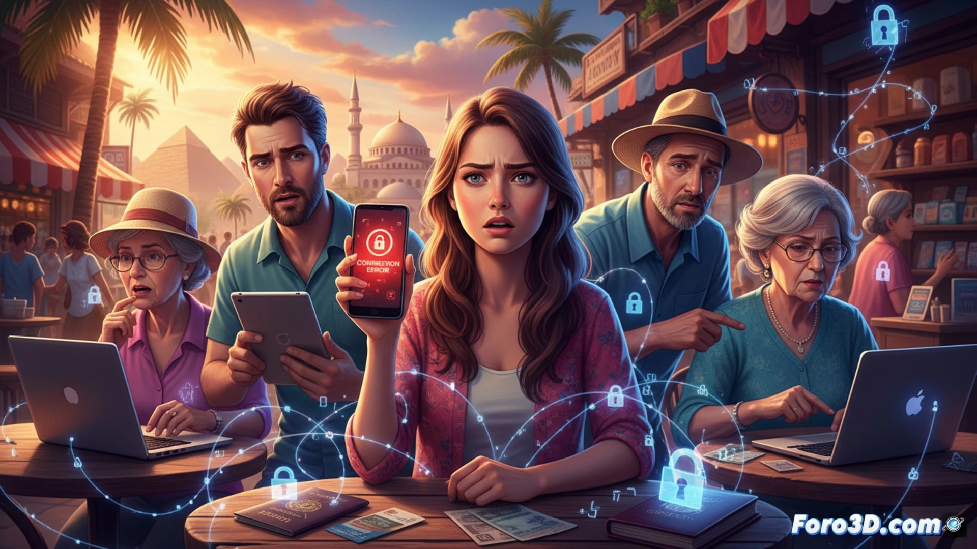 Turistas rusos bloqueados en el extranjero por medidas anti-VPN