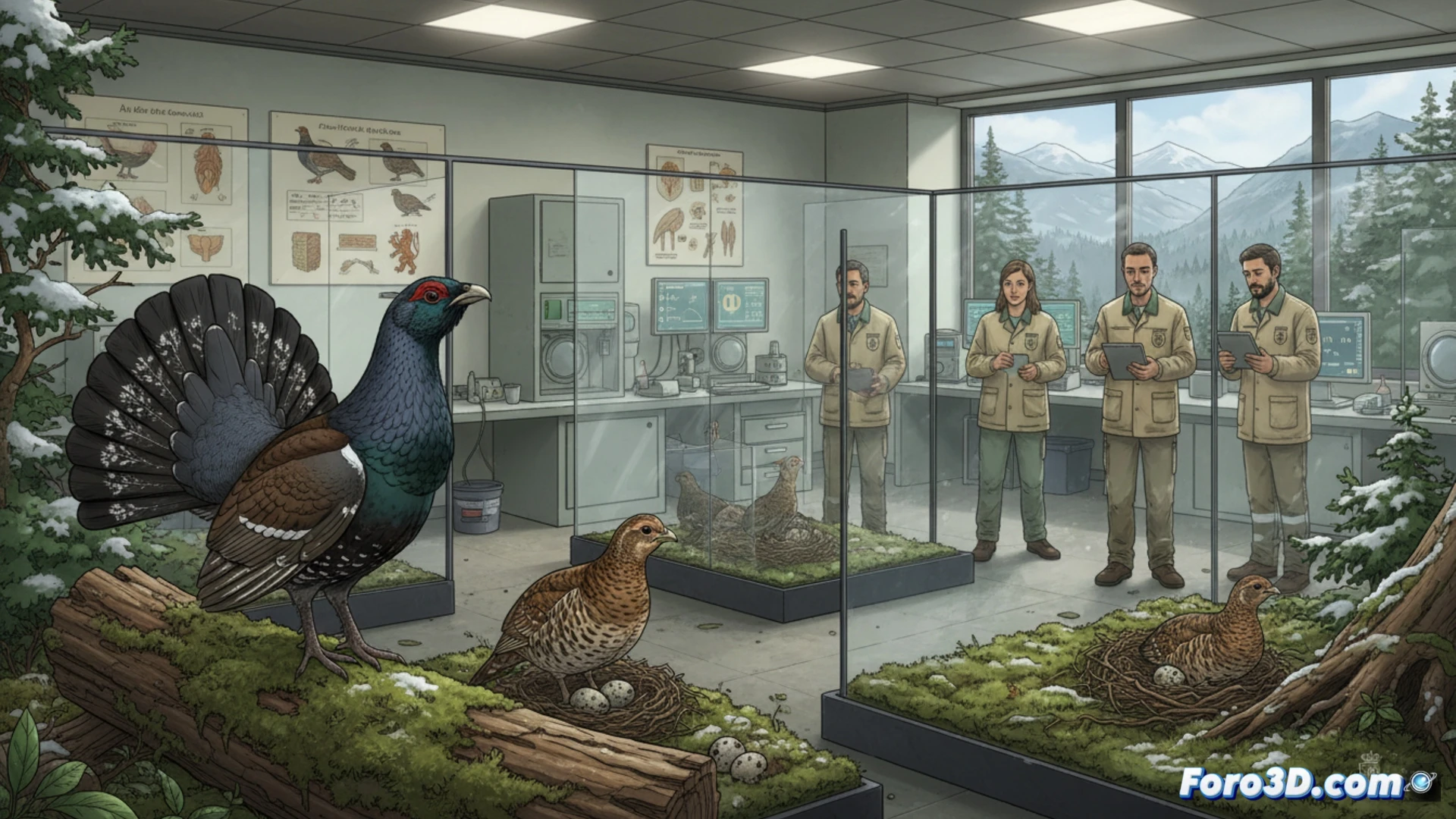 乌洛加约坎塔布里亚：人工繁殖以避免灭绝