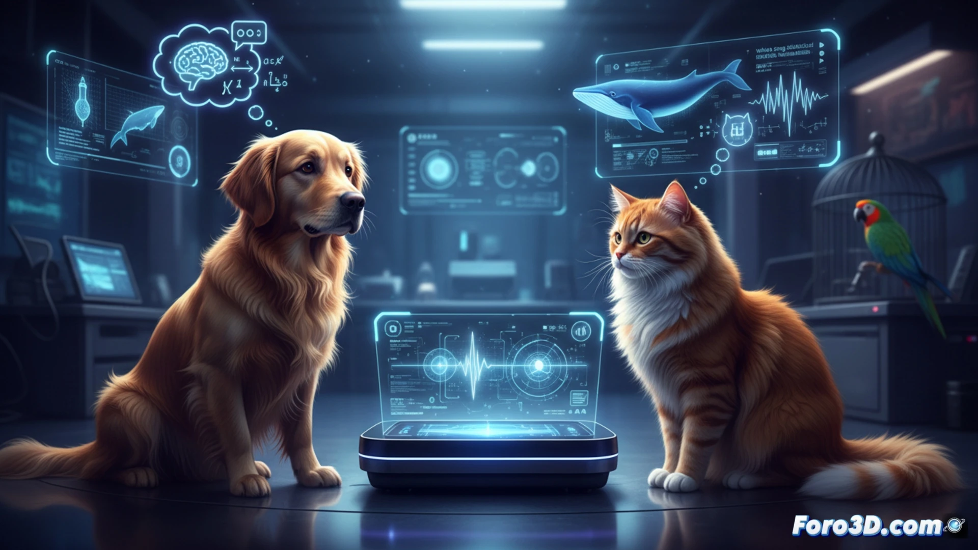 Visualizando el lenguaje animal: IA y 3D hacia la traducción