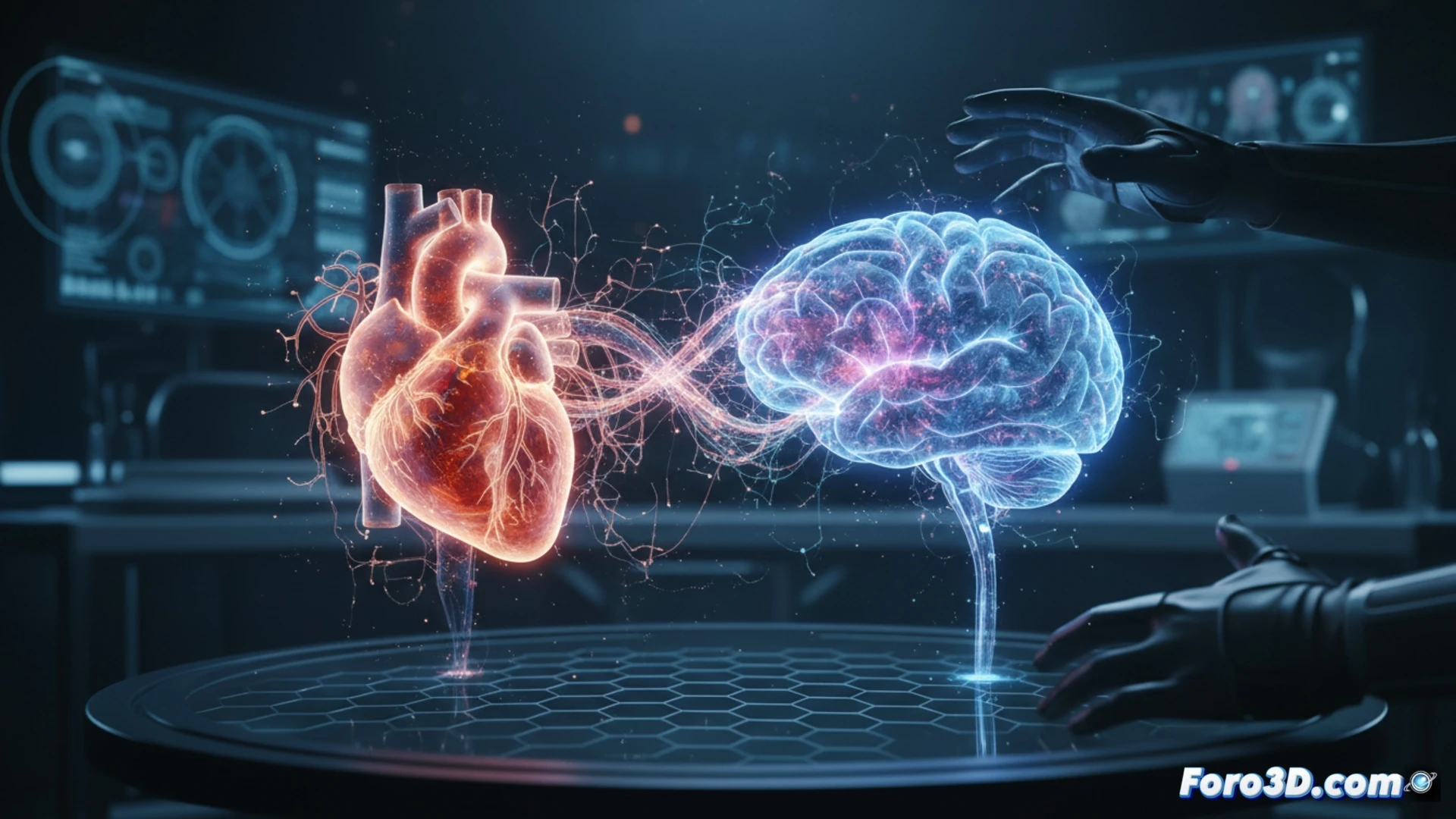 Visualizando la Conexión Corazón-Cerebro con Tecnología 3D