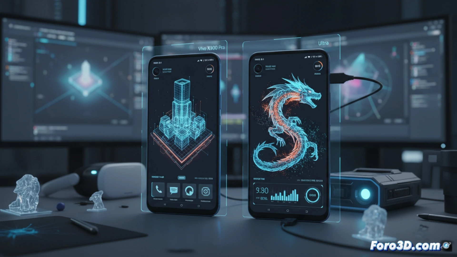 Vivo X300 Pro y Ultra comparados como estaciones de trabajo 3D móviles con Snapdragon 8 Elite Gen 5