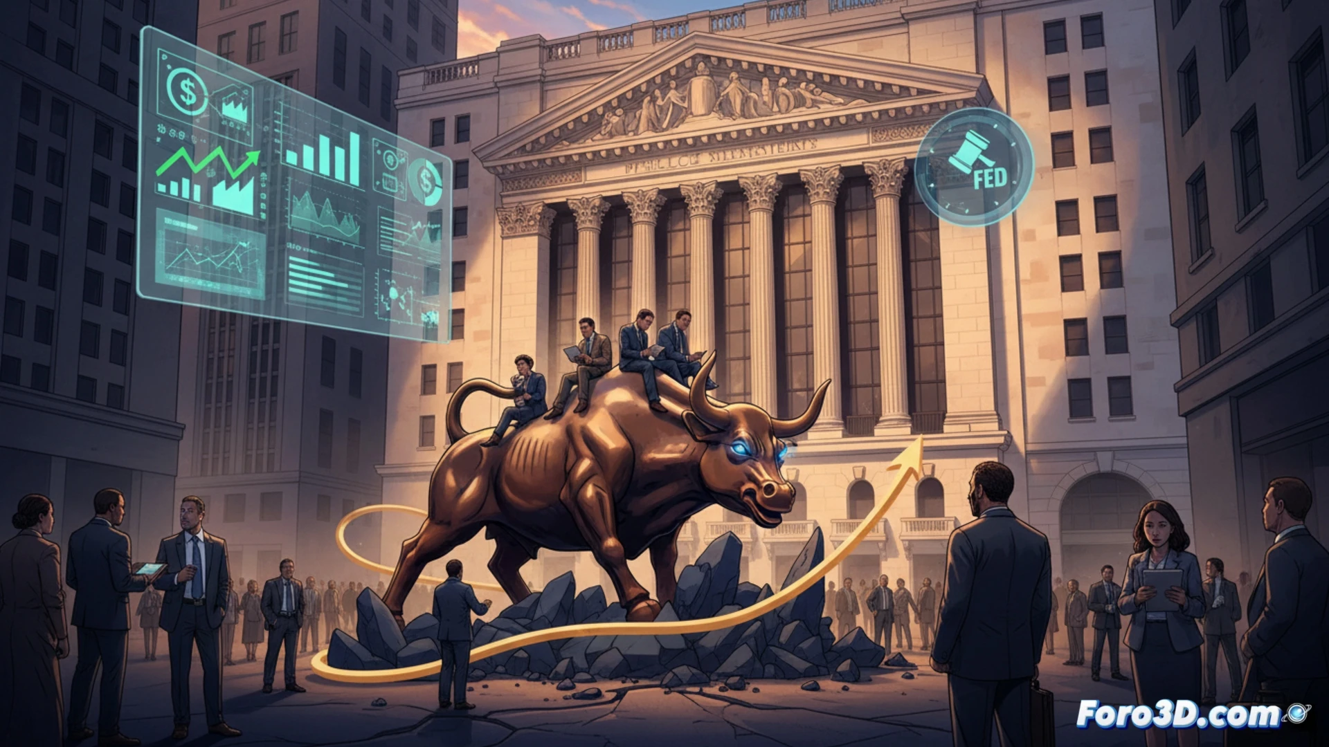 Wall Street se mantiene firme pese a la incertidumbre del mercado