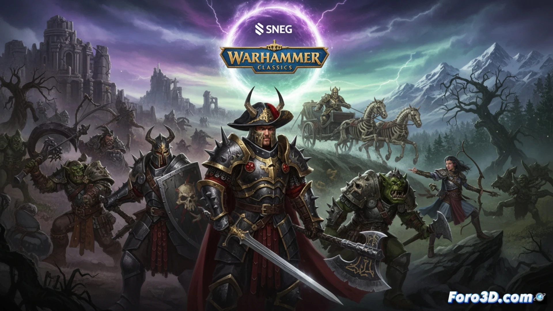Una colección digital de juegos clásicos de Warhammer, actualizados para PC modernas.