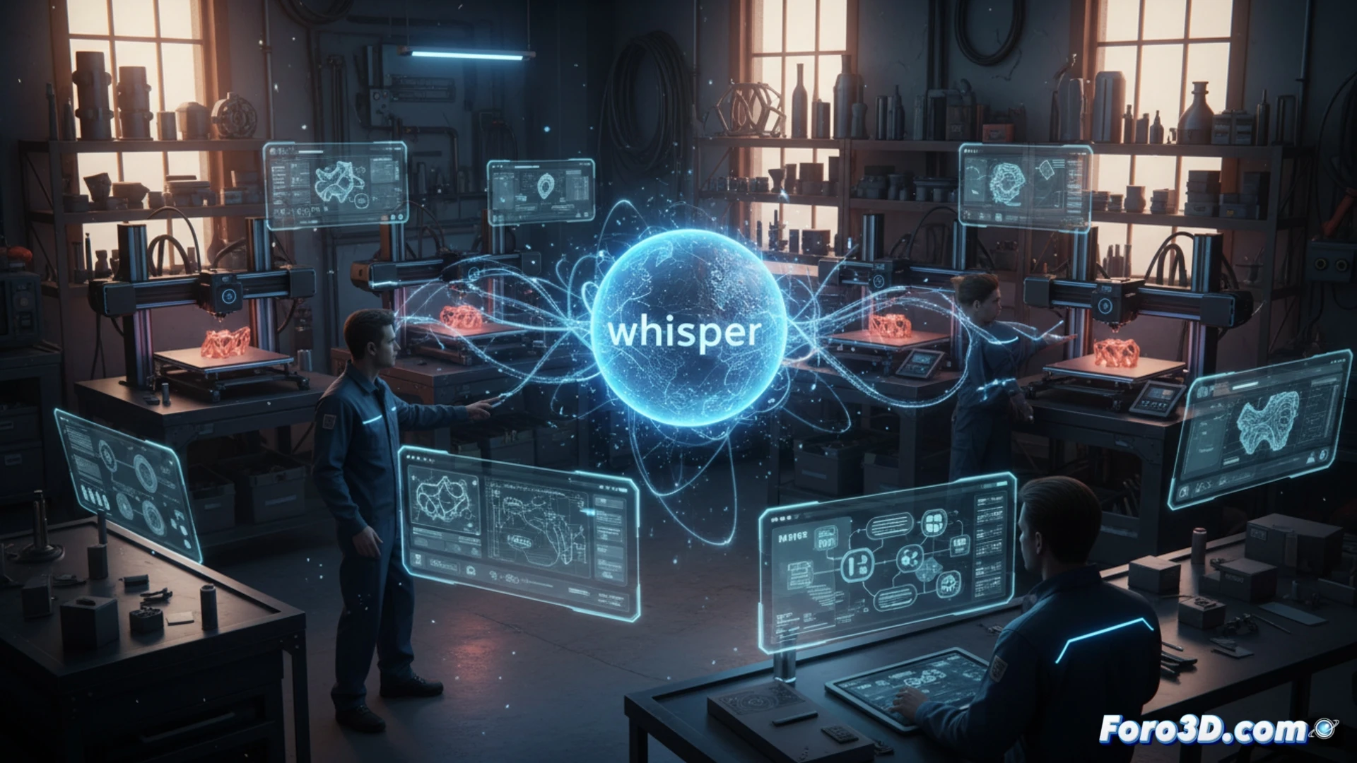 Whisper escucha en tu taller para no perder ni un secreto de impresión