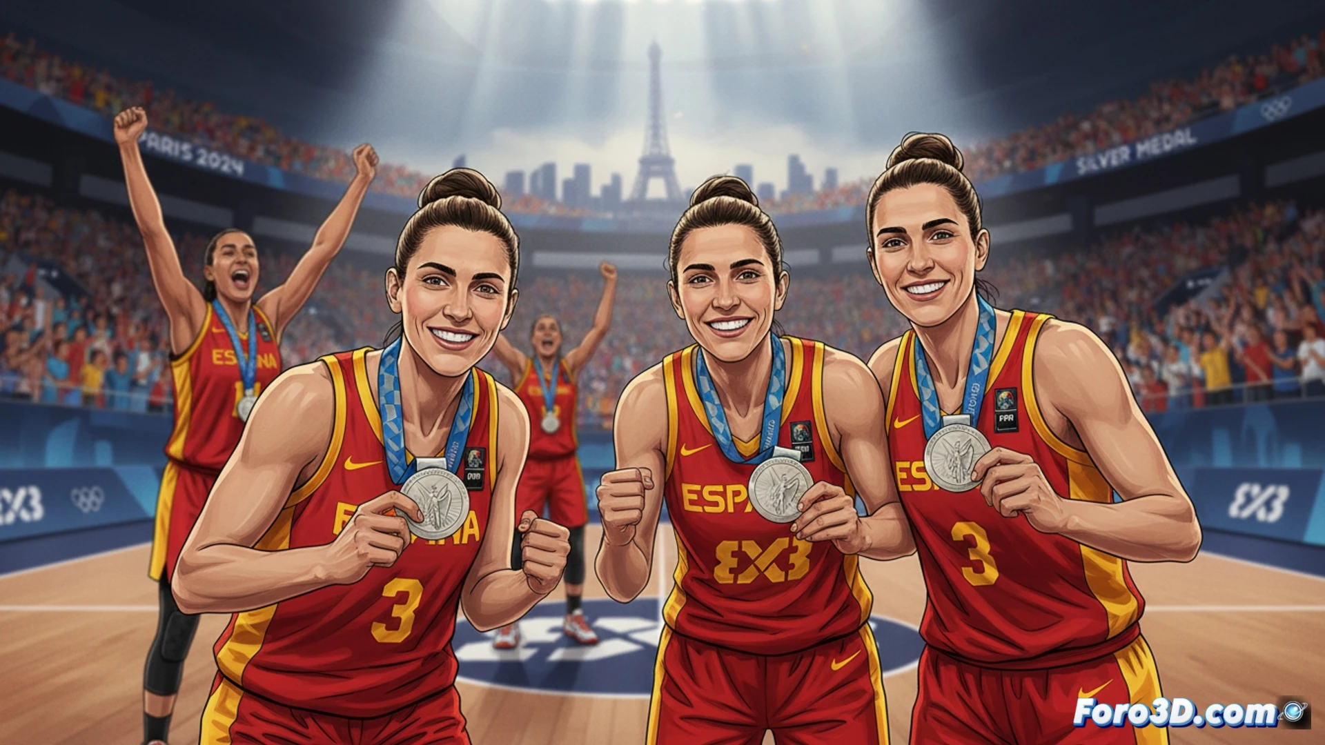 Sandra Ygueravide y Vega Gimeno, bronce olímpico en 3x3, cuelgan las zapatillas sobre la pista.