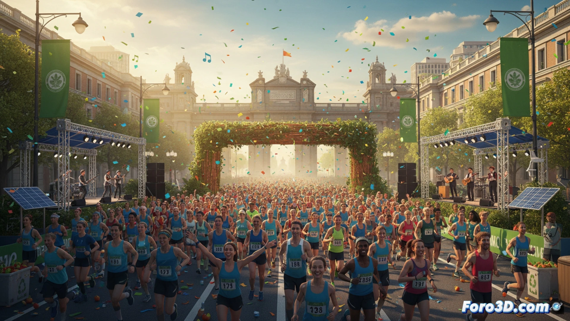 Zurich Rock n Roll Madrid 2025: récord con 47.000 corredores y huella cero