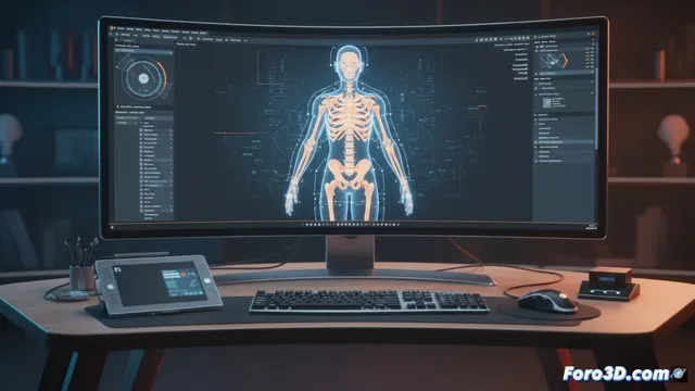 AccuRig: automatiza generar un esqueleto para personajes 3D