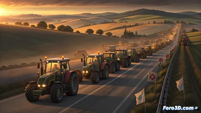 Agricultores europeos protestan contra el acuerdo comercial UE-Mercosur