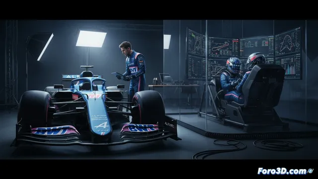 Alpine presenta el a526 y prueba a colapinto en simulador