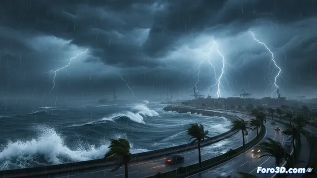 La AEMET activa alerta naranja en el Campo de Gibraltar por lluvias y viento