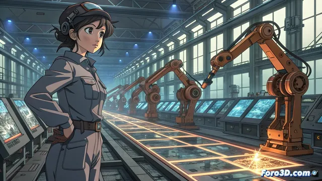 Anuncian el videojuego Moorestech, que mezcla automatización de fábricas y combate anime