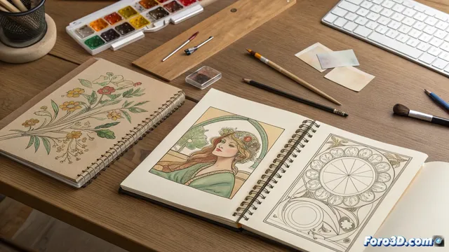 Aprende a dibujar descomponiendo el estilo de un artista