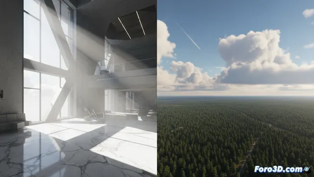 Arnold render y unigine: dos filosofías para manejar escenas complejas