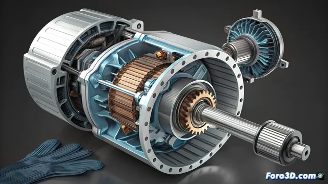 Astemo presenta un motor eléctrico más compacto y potente