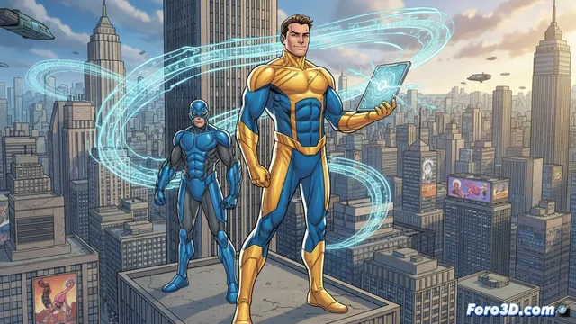 Booster Gold: el héroe que viaja en el tiempo desde el siglo 25