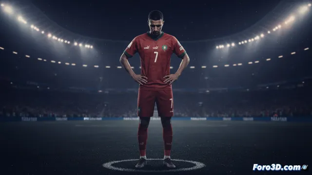 Brahim Díaz se dirige a la afición marroquí tras fallar un penalti decisivo