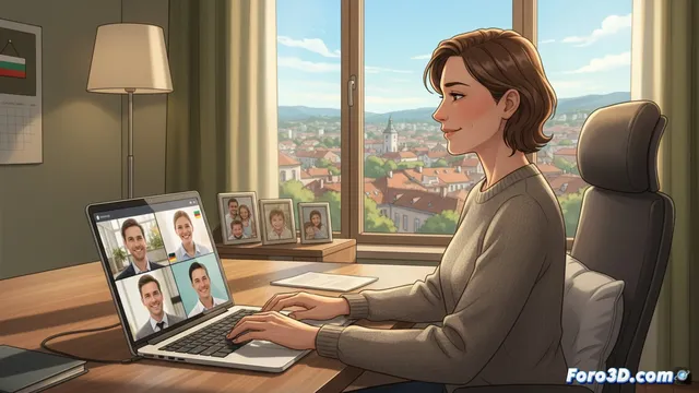 Búlgaros que trabajan para empresas alemanas desde su país