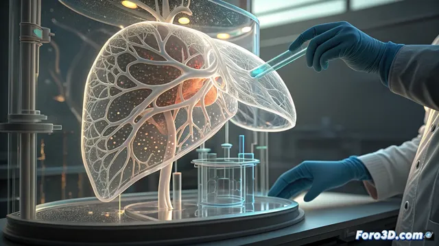 Carnegie Mellon lidera un proyecto para bioimprimir hígados regenerativos