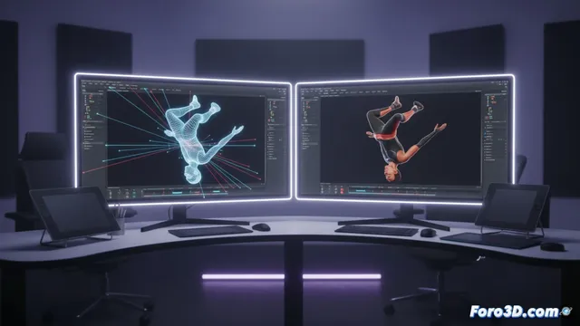 Cascadeur: asiste la animación con física e inteligencia artificial