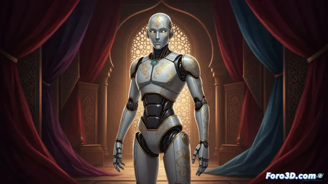 Caviar transforma un robot Unitree G1 en el humanoide de lujo Aladdín