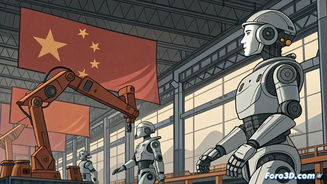 China domina el mercado mundial de robots humanoides en 2025