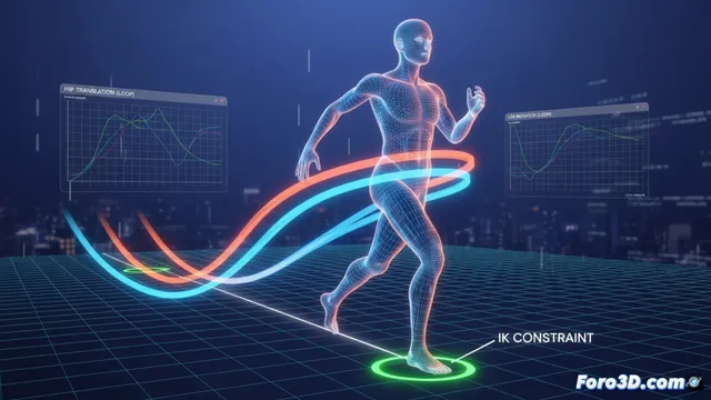 Conseguir que un personaje camine de forma constante en 3d