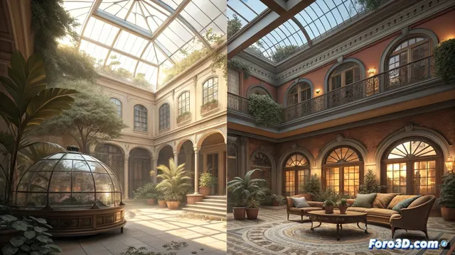 Corona render e iray: dos motores con filosofías distintas