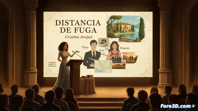 Cristina Araújo publica su segunda novela, Distancia de fuga