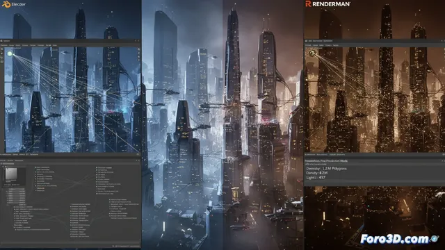 Cycles y RenderMan: dos filosofías para procesar escenas complejas
