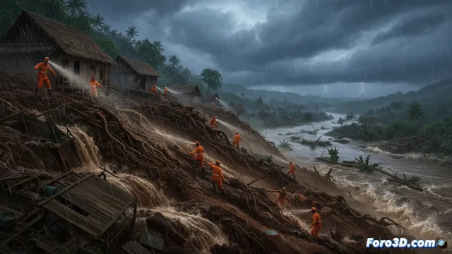 Deslizamientos e inundaciones en Indonesia dejan siete fallecidos