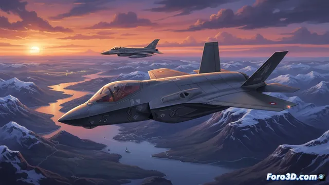 Dinamarca comienza a retirar sus aviones F-16 para modernizar su flota