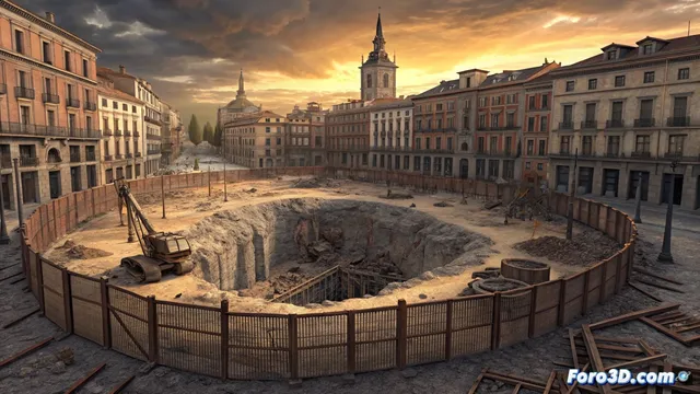 El agujero que precedió a las setas de Sevilla