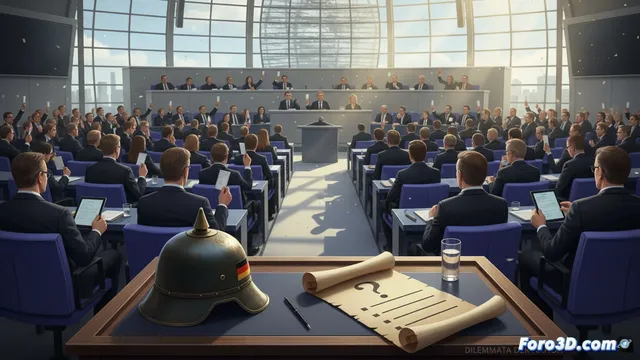 El Bundestag aprueba una nueva ley para el servicio militar