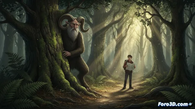 El Busgosu, guardián mitológico del bosque de Muniellos en Asturias