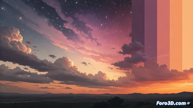 El color banding afecta los gradientes suaves en cielos digitales