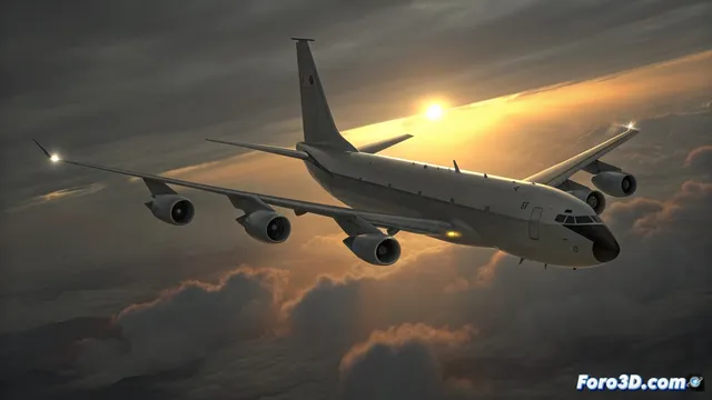 El E-6 Mercury, el puesto de mando volante de la Armada de Estados Unidos