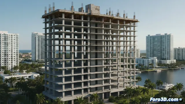 El esqueleto del Satinleaf: un edificio zombi en Fort Myers