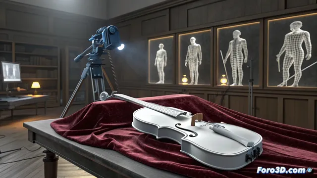 Autenticar violines Stradivarius con escaneo láser 3D