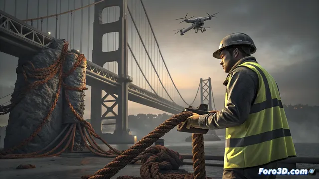 Métodos avanzados para investigar el colapso de un puente colgante