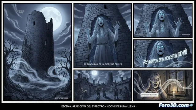 La leyenda de la torre de Celles en Siero